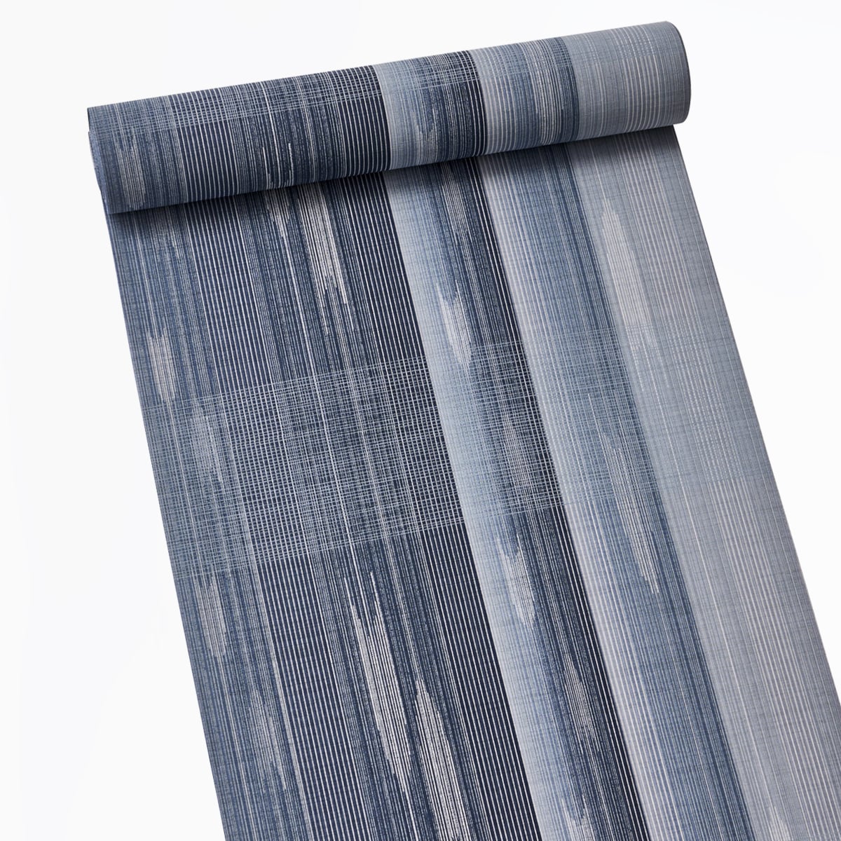 大久保信子流きもの「鰹縞に矢絣」